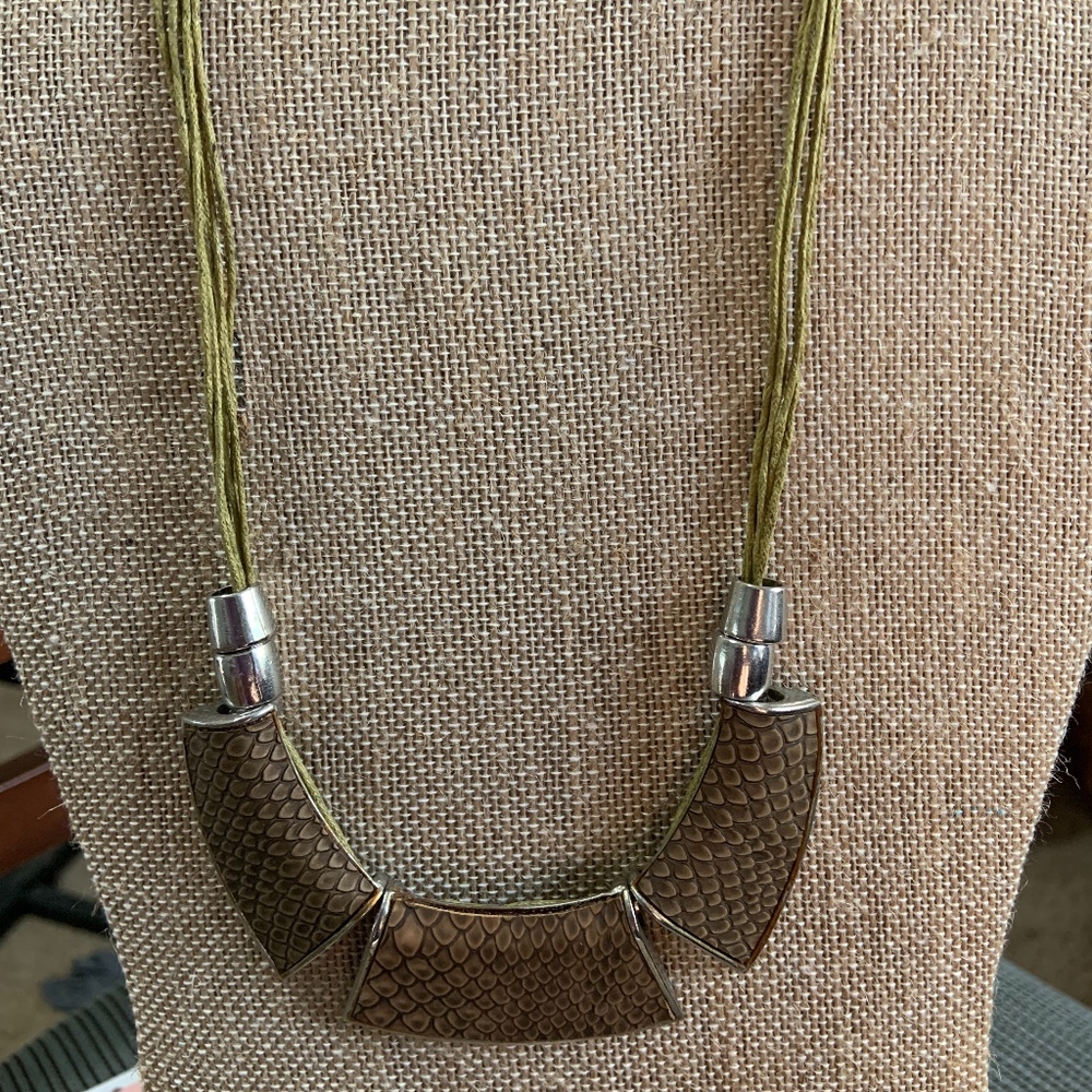 Snakeskin Necklace